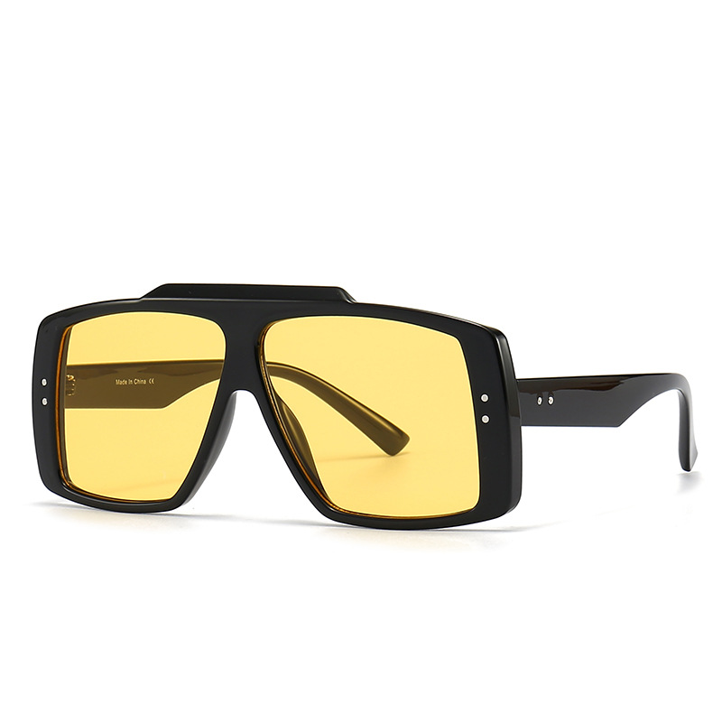 Wholesale Oversized Retro Polygon Sunglasses With UV400 Protection - Everful