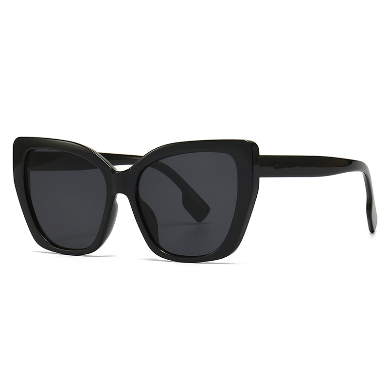 Wholesale Vintage Oversized Polygonal Cat Eye Sunglasses UV400 - Everful
