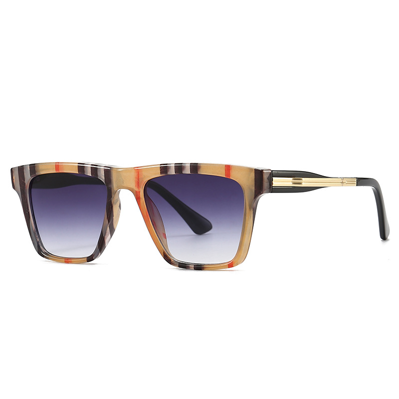 Wholesale Fashion Cat Eye Sunglasses Retro Square PC Metal Frame - Everful