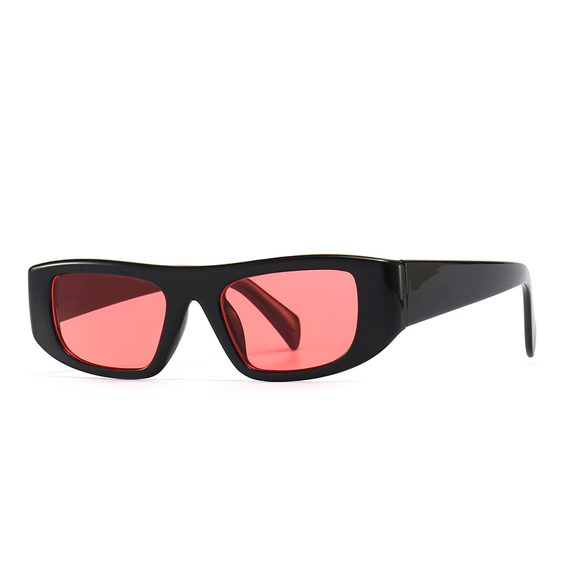 Wholesale Retro Rectangular Sunglasses UV400 Square Frame Eyewear - Everful