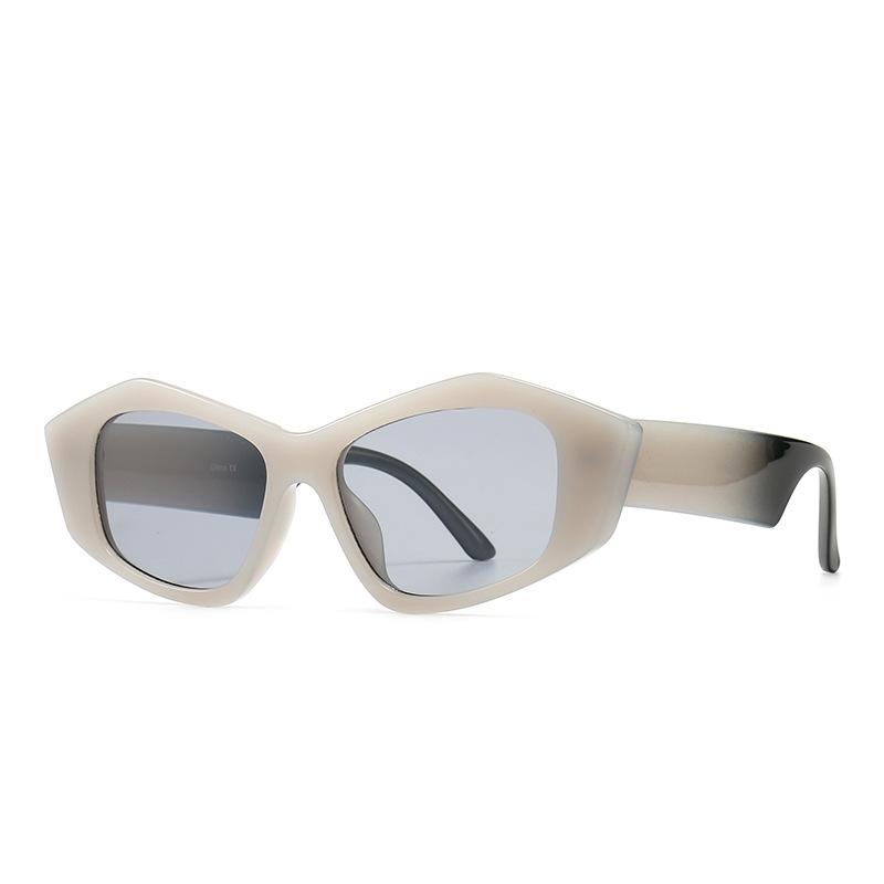 Wholesale Modern Retro Geometric Hexagon Sunglasses For Women UV400 - Everful