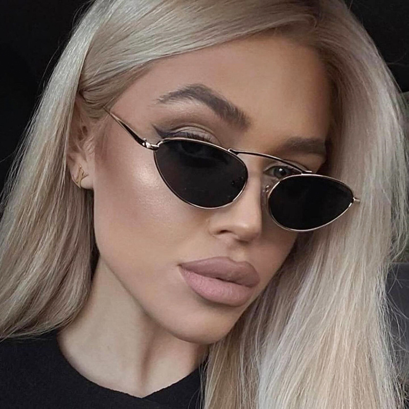 Wholesale Oval Sunglasses with Copper Alloy Frame UV400 For Women Men - Everful