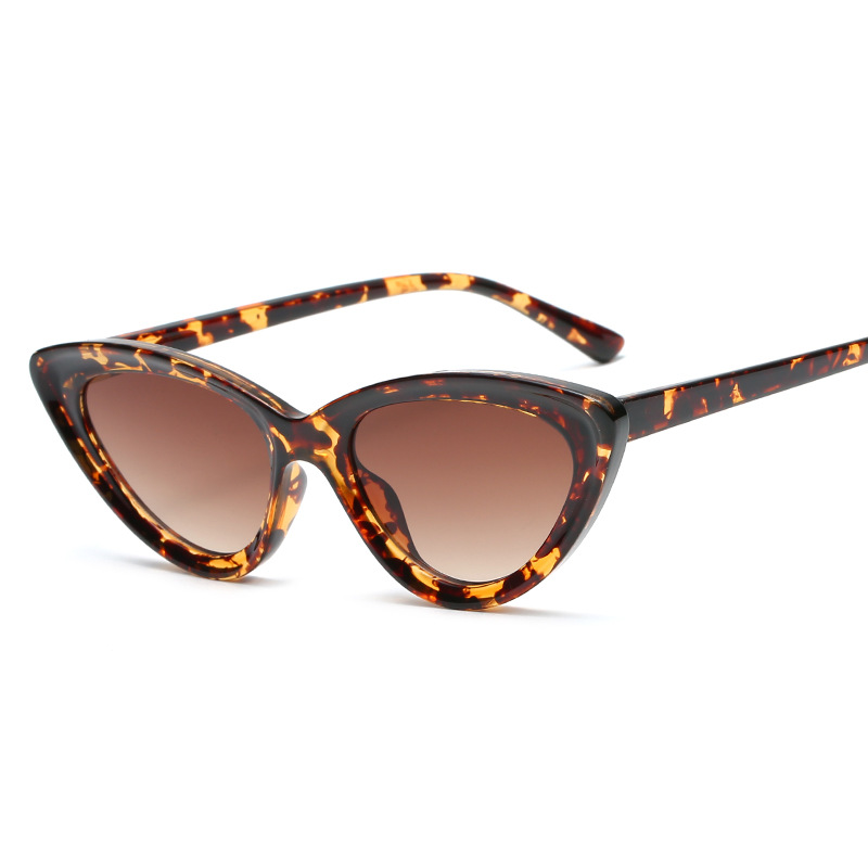 Women Retro Cat Eye Sunglasses Fashion Small Frame PC UV400 Protection Eyewear For Travel Outdoor Party Street Accessories