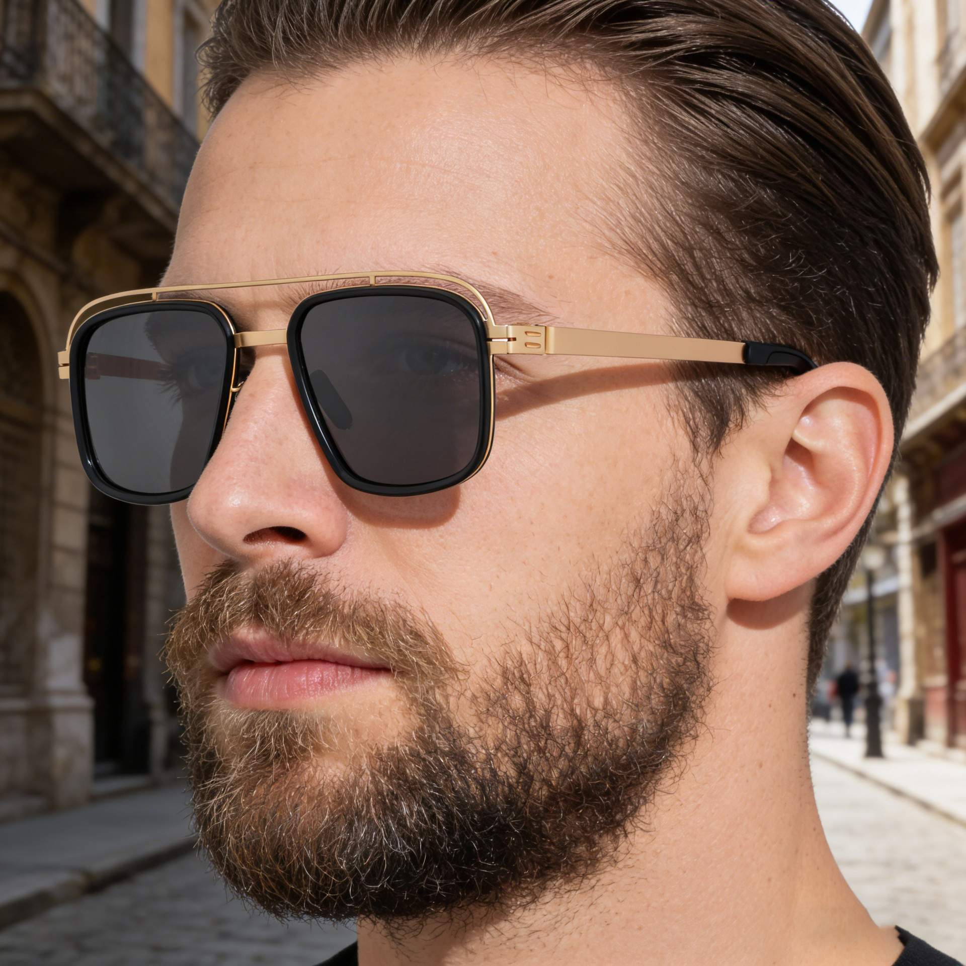 Wholesale Men Polarized Sunglasses Metal Frame TAC Lens UV400 Protection - Everful