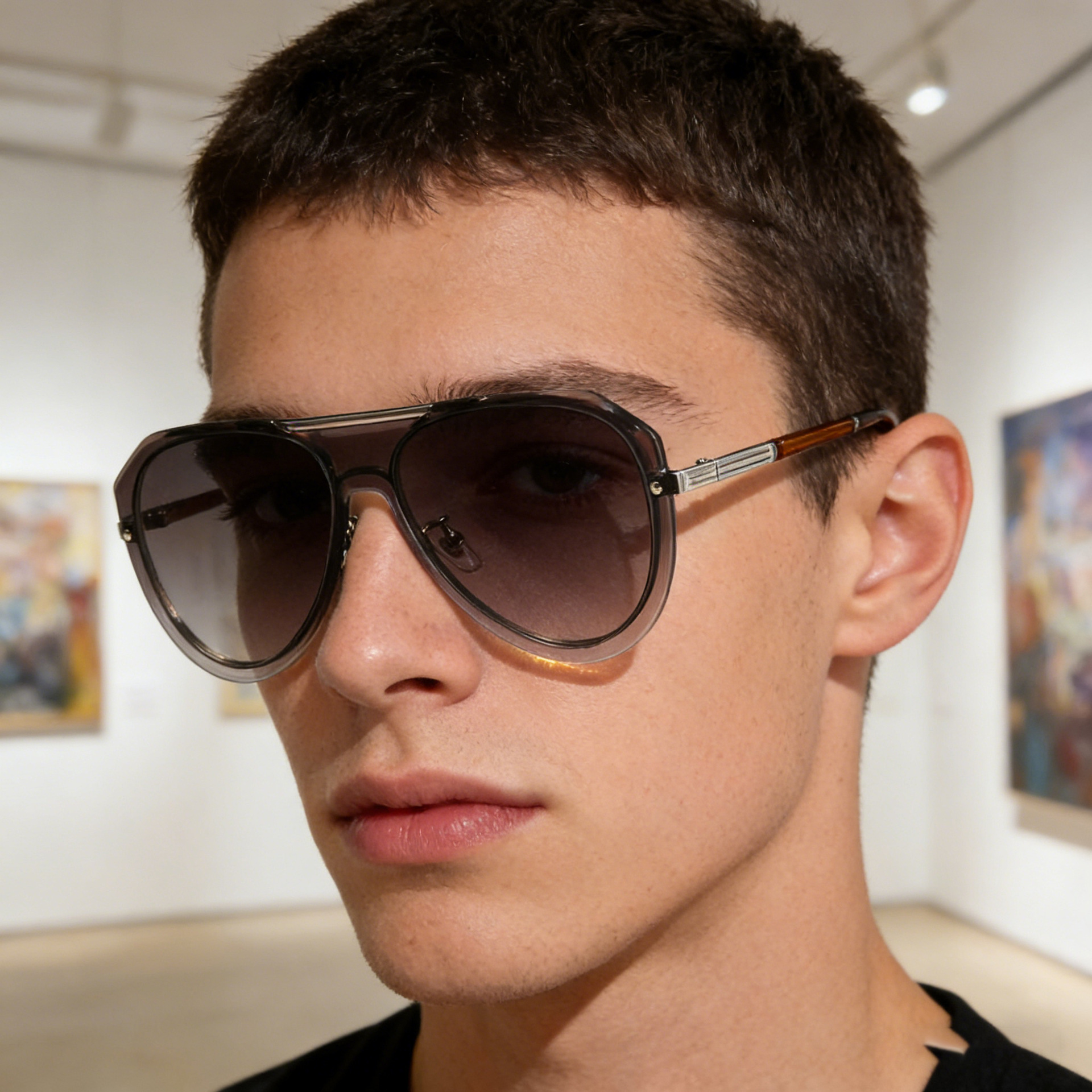 Wholesale Classic Aviator Sunglasses UV400 Metal Temples Pilot Sun Glasses - Everful