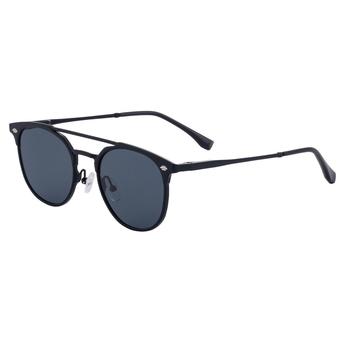 Wholesale Retro Cat Eye Sunglasses with Metal Double Bridge UV400 - Everful