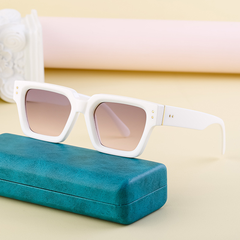 Wholesale Square Frame Sunglasses PC Metal Frame UV400 For Men - Everful