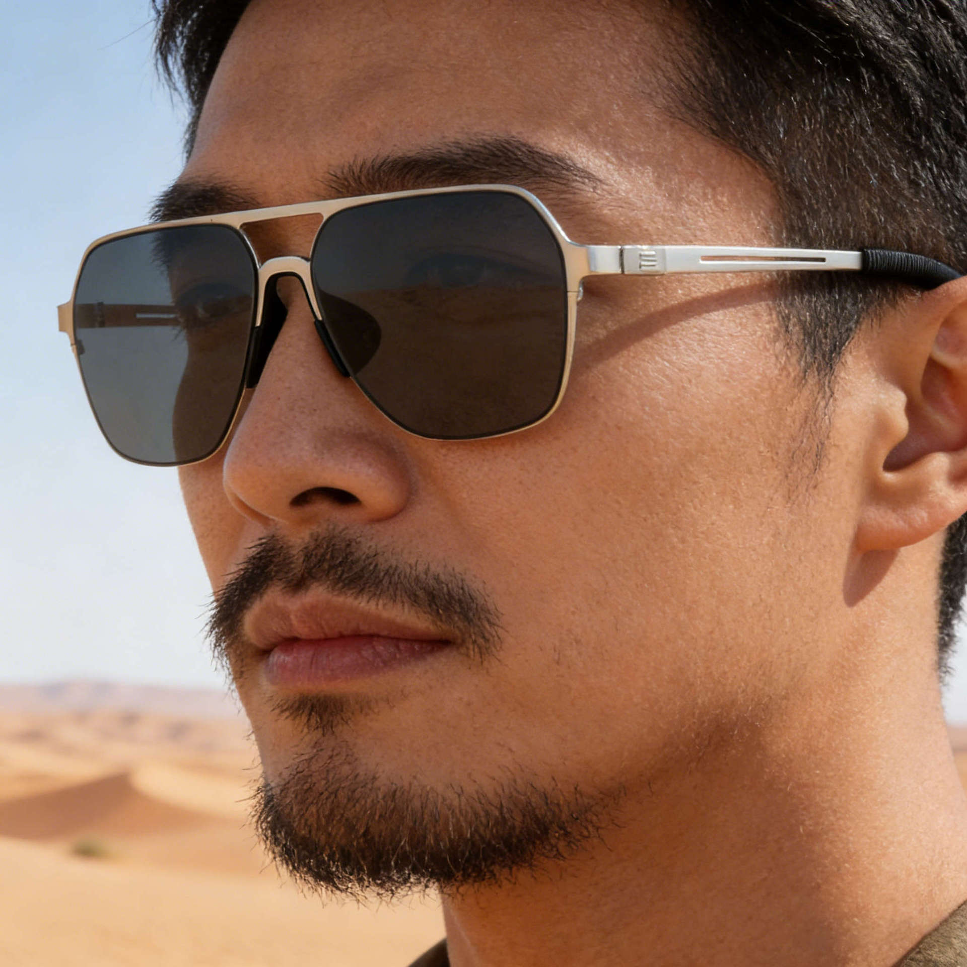 Wholesale Square Polarized Sunglasses with Metal Frame For Men - Everful