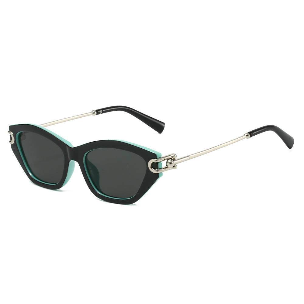 Wholesale Retro Square Cat Eye Sunglasses with PC Frame For Men Women - Everful