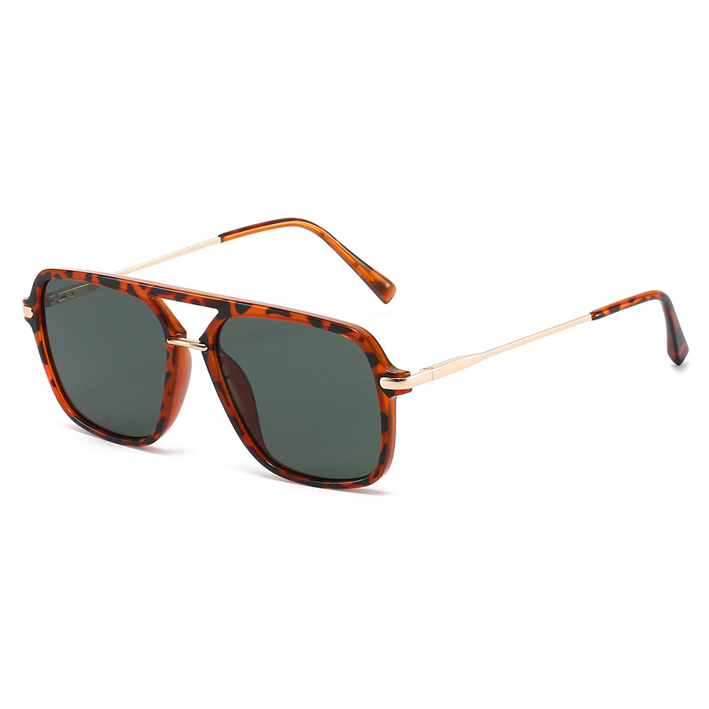 Wholesale Polarized Pilot Fashion Sunglasses with Metal Temples Unisex - Everful