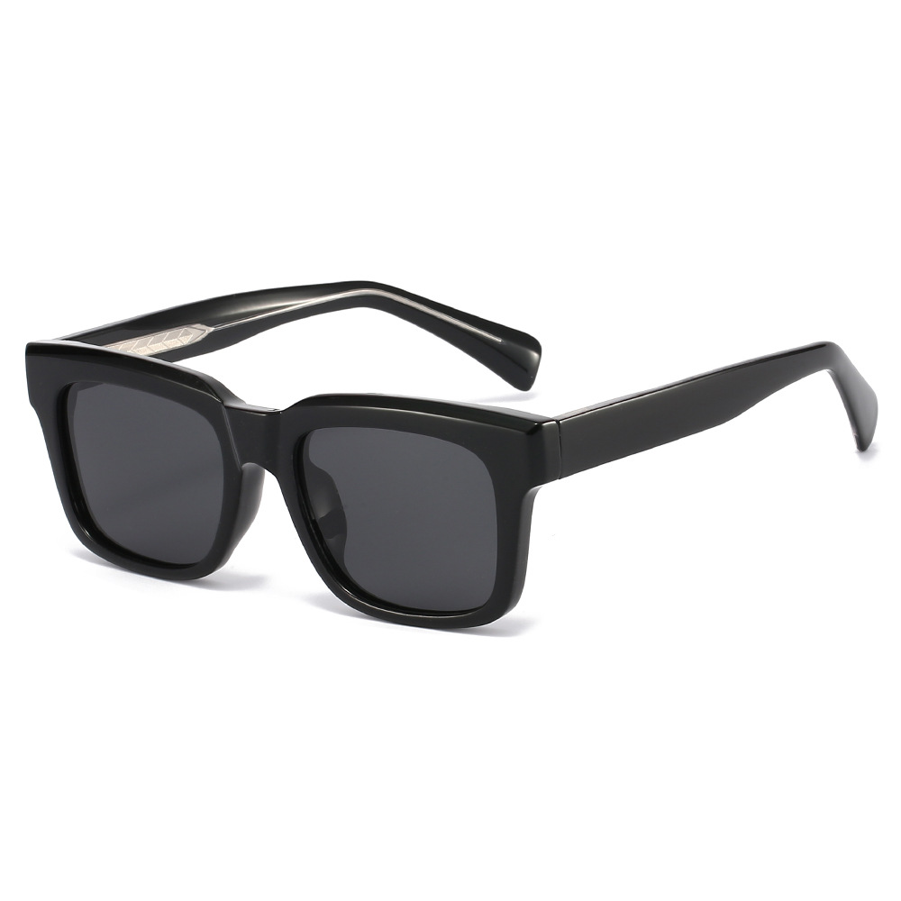 Wholesale Square Polarized Sunglasses Retro Wide Frame UV400 Protection - Everful