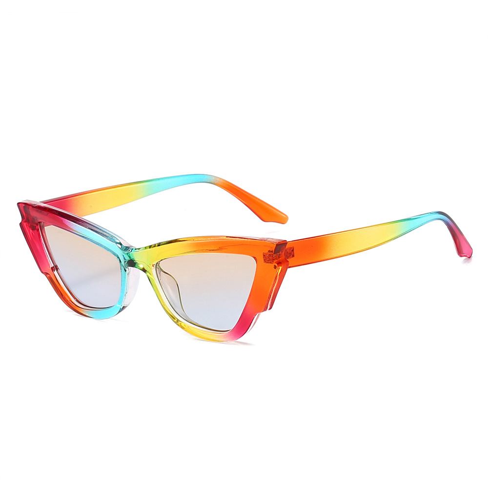 Wholesale Retro Cat Eye Sunglasses Small Frame For Women - Everful