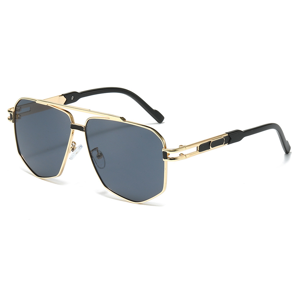 Wholesale Fashion Square Sunglasses Metal Frame UV400 For Men Women - Everful