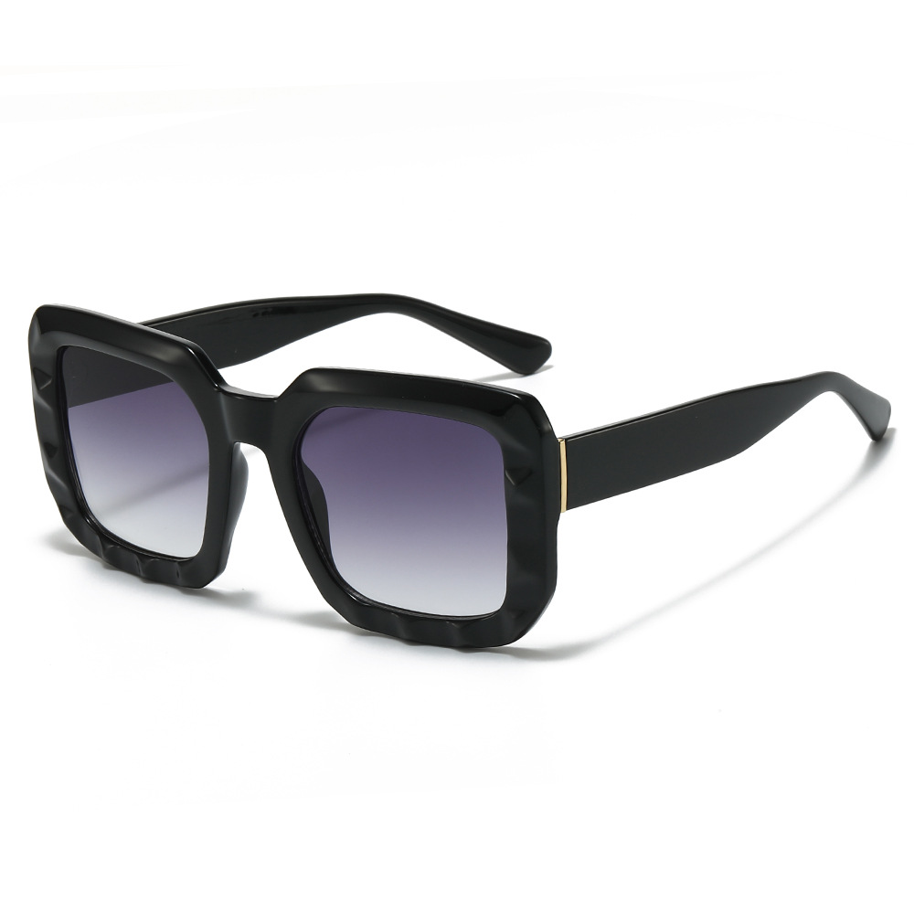 Wholesale Vintage Oversized Rectangular Sunglasses with UV400 Protection - Everful