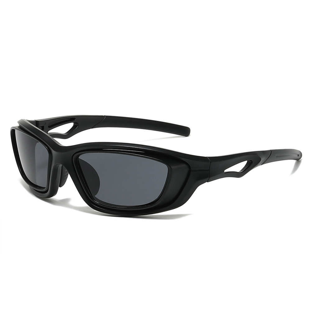 Wholesale UV400 Protection Wrap Around Cycling Sunglasses With PC Frame - Everful