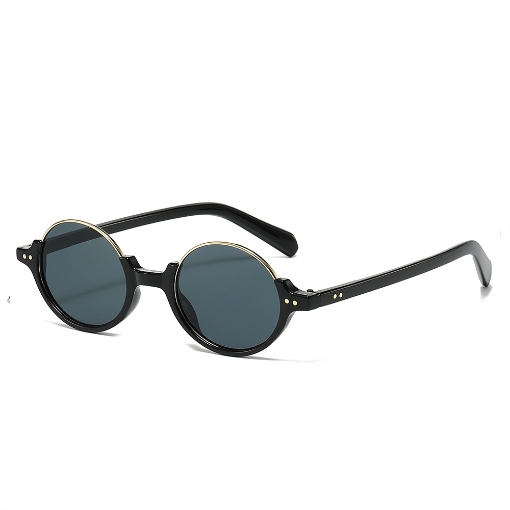 Wholesale Retro Round Sunglasses with PC Metal Frame For Men Women - Everful