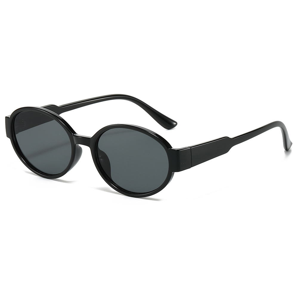 Wholesale Retro Oval Sunglasses UV400 PC Metal Frame For Men Women - Everful