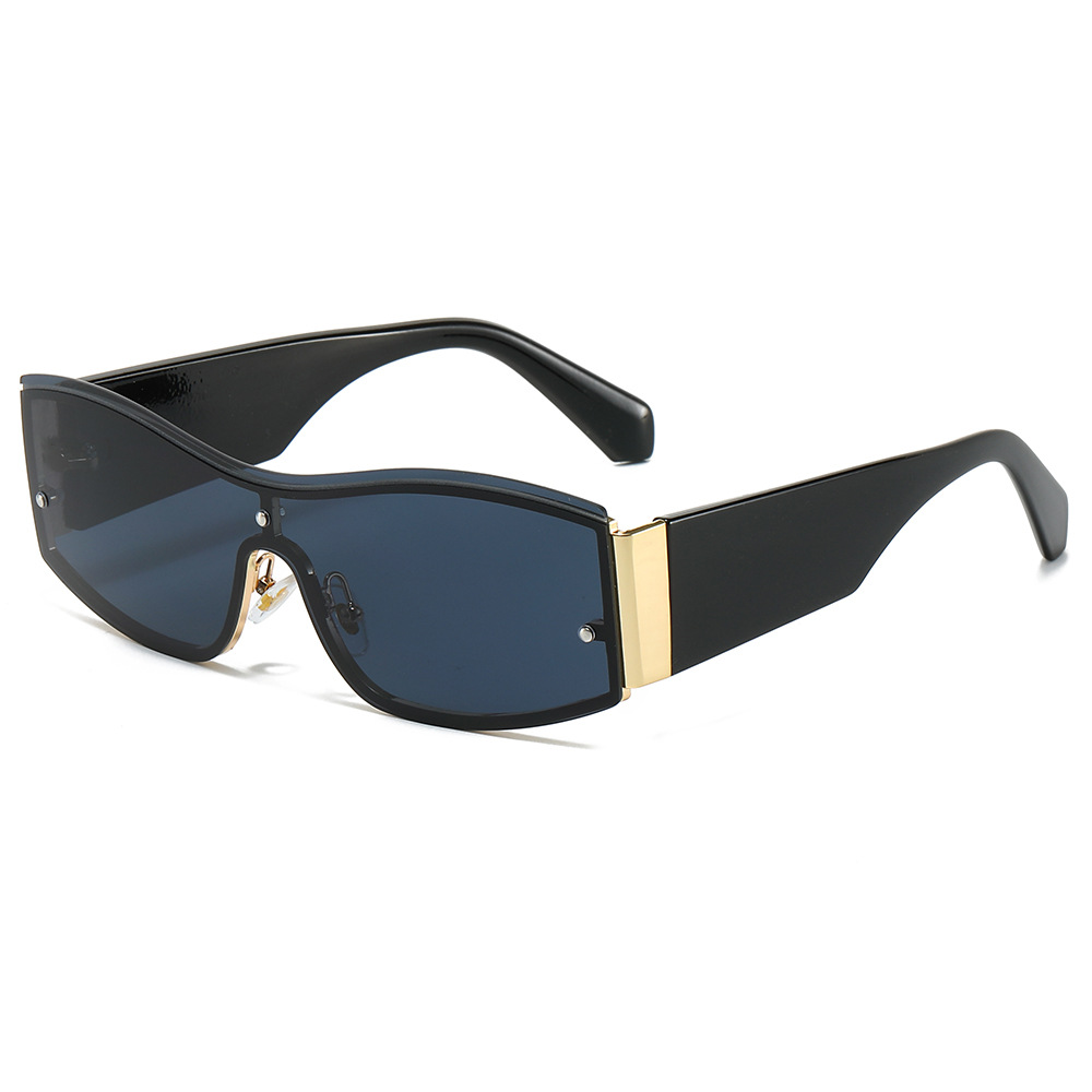 Wholesale Shield Sunglasses Y2K Oversized Gradient Lenses UV400 Protection - Everful