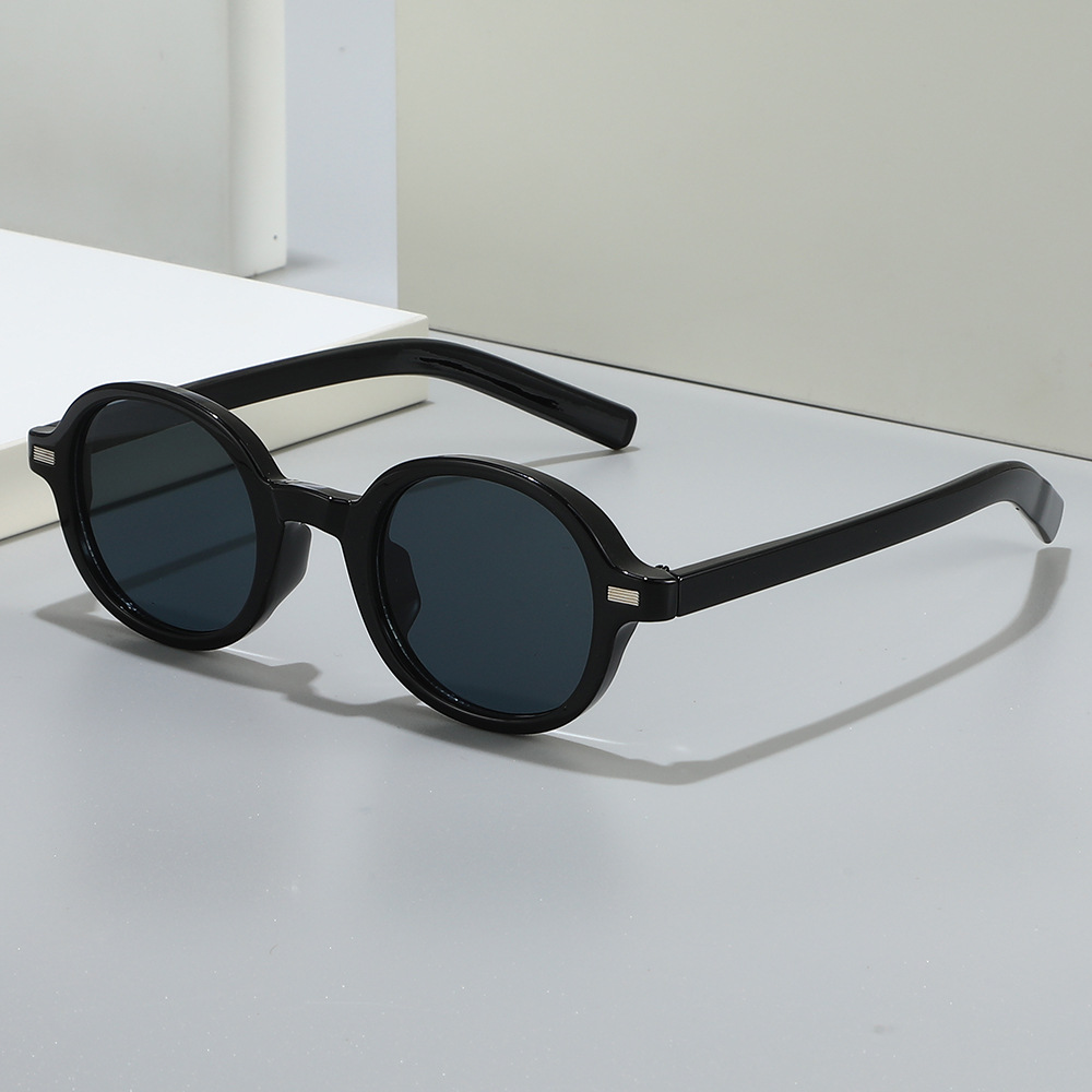 Wholesale Retro Round Frame Sunglasses With UV400 Protection For Men Women - Everful