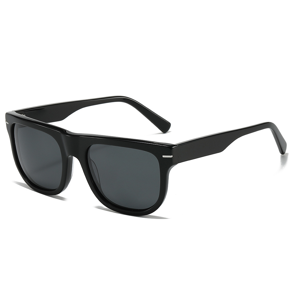 Wholesale Square Acetate Frame Sunglasses with UV400 Protection - Everful