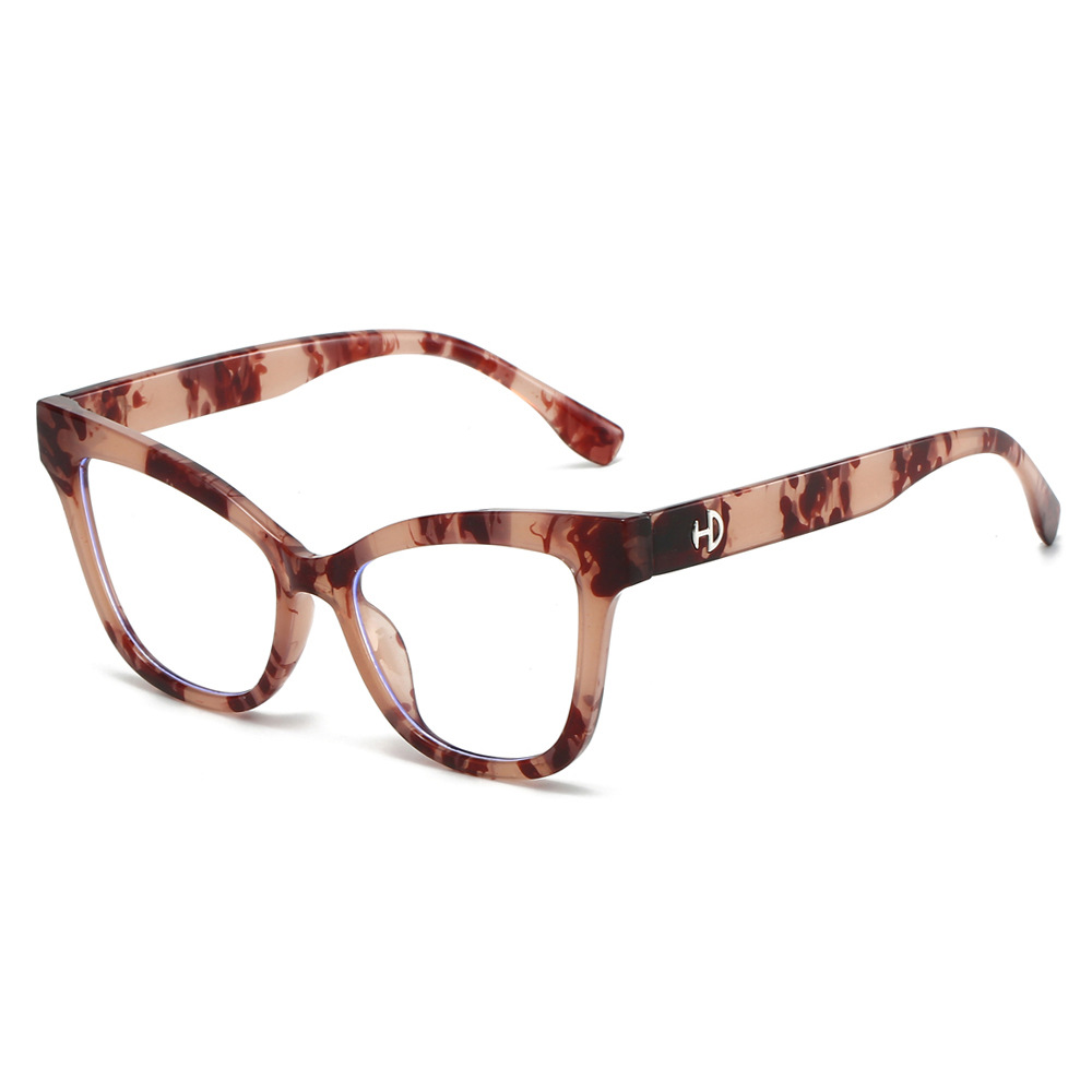 Wholesale Cat Eye Glasses Frame PC Material Anti Blue Light For Women - Everful