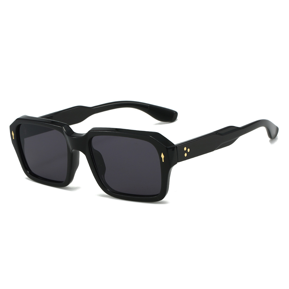 Wholesale Vintage Square Frame Sunglasses With UV400 Protection - Everful