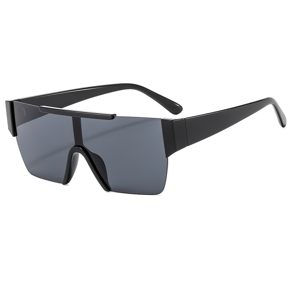 Wholesale Frameless Shield Sunglasses PC Material UV400 For Men Women - Everful