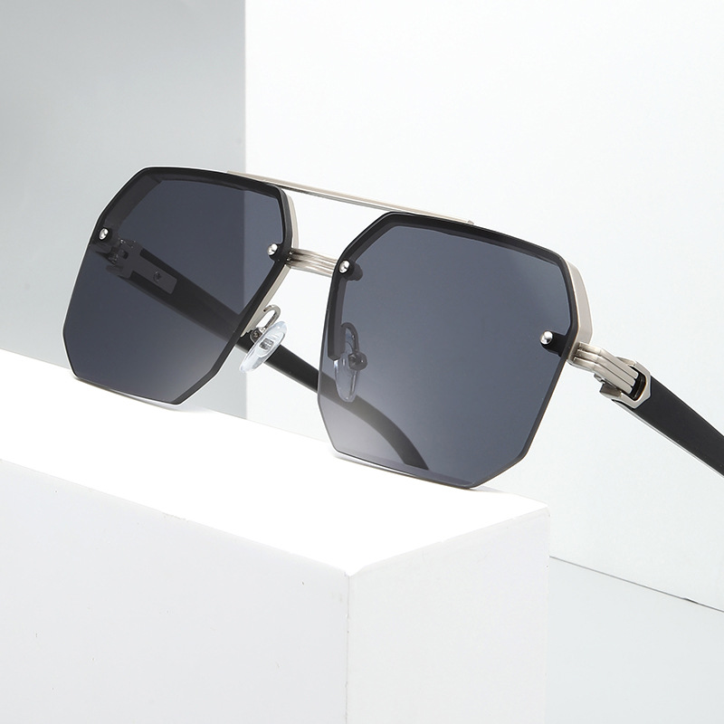 Wholesale Fashion Octagonal Metal Sunglasses UV400 Protection For Men Women - Everful