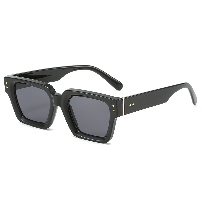 Wholesale Square Sunglasses PC Frame UV400 Protection Vintage Unisex Eyewear - Everful