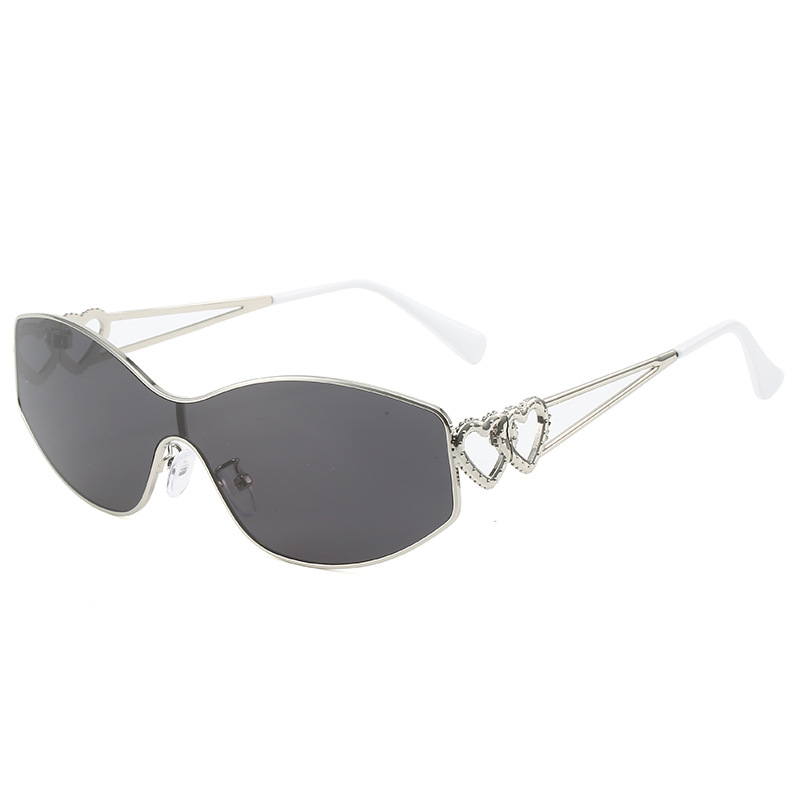 Wholesale Oversized Heart Sunglasses UV400 Protection For Women - Everful