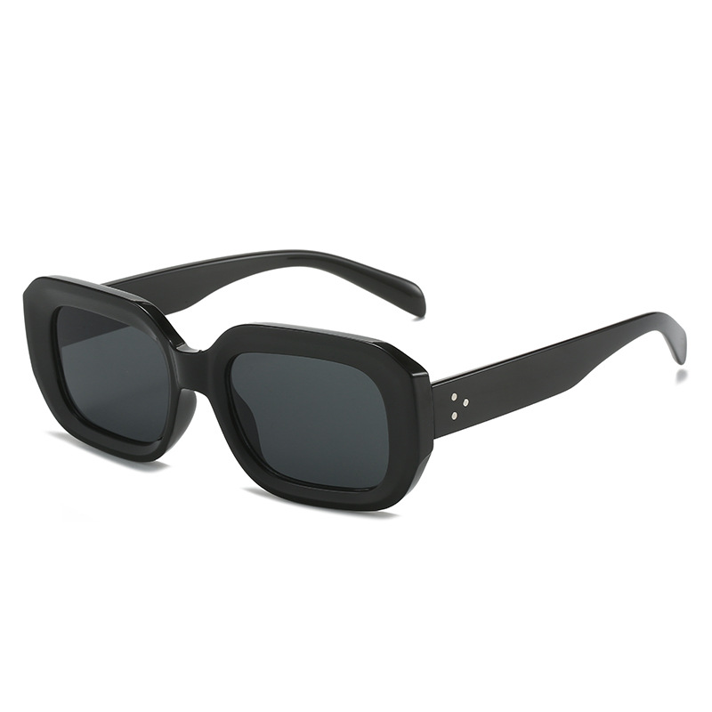 Wholesale Square Retro Sunglasses with PC Frame UV400 Protection - Everful