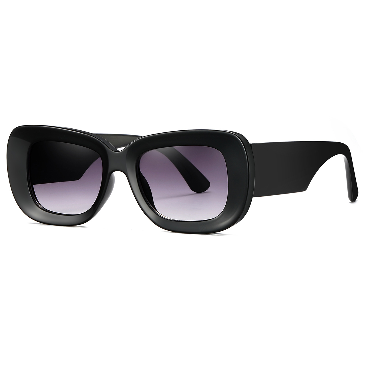Wholesale Fashion Square Frame Sunglasses UV400 Vintage Sun Glasses - Everful