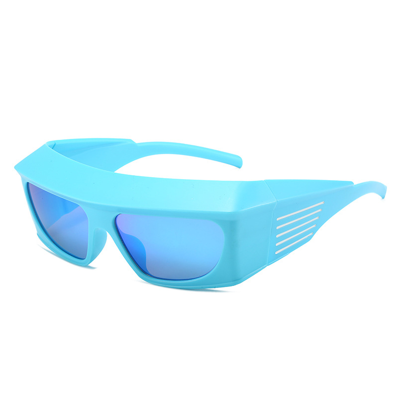 Wholesale Y2K Futuristic Sports Sunglasses With UV400 Protection - Everful