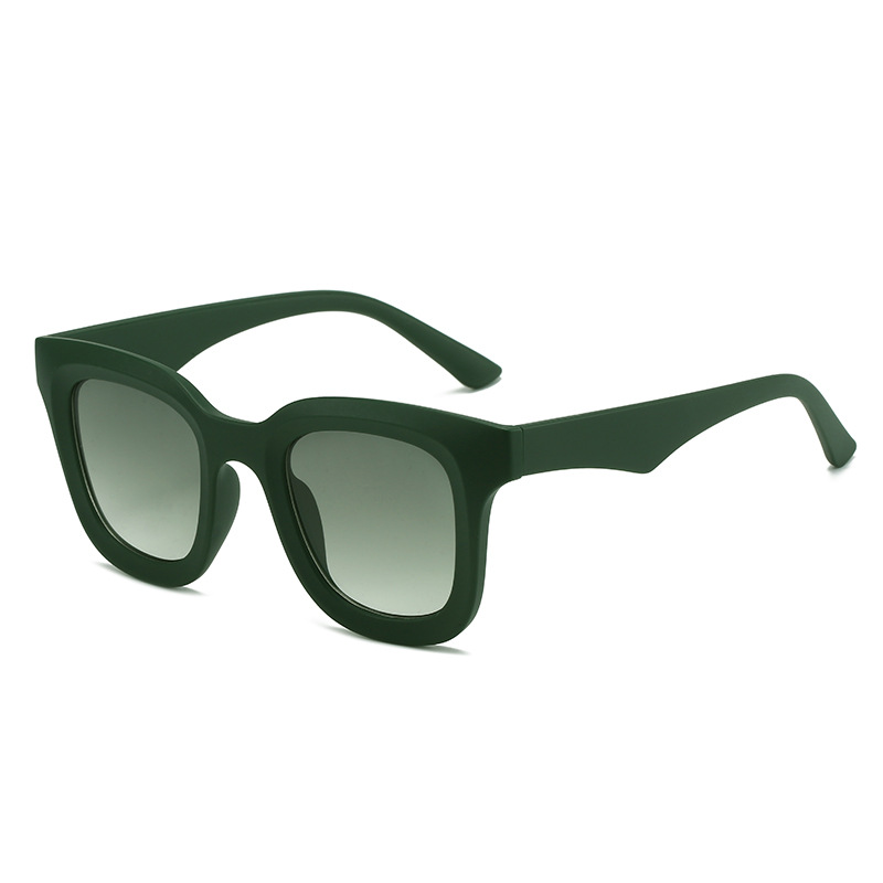 Wholesale Retro Square Sunglasses PC Oversized Frame UV400 Protection - Everful