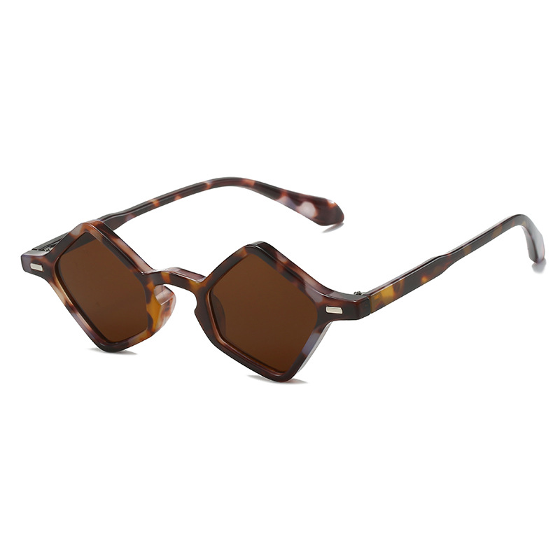 Wholesale Fashion Geometric Diamond Sunglasses UV400 Protection PC Frame - Everful