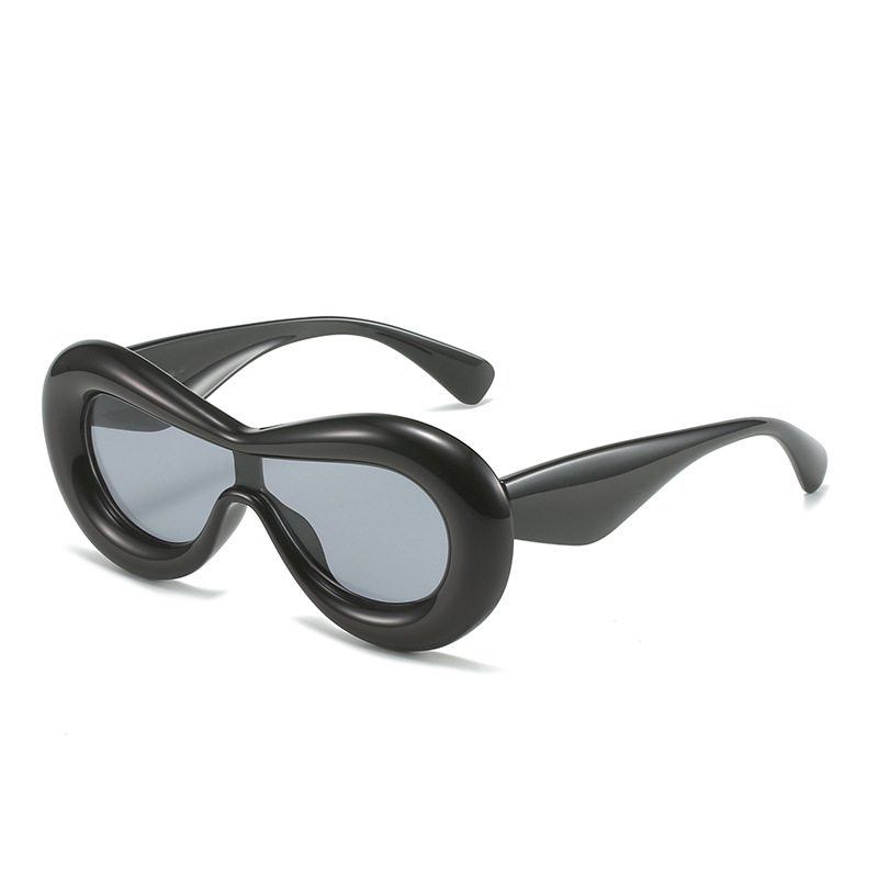 Wholesale Fashion Y2K Puffy Thick Frame Sunglasses For Women Men - Everful