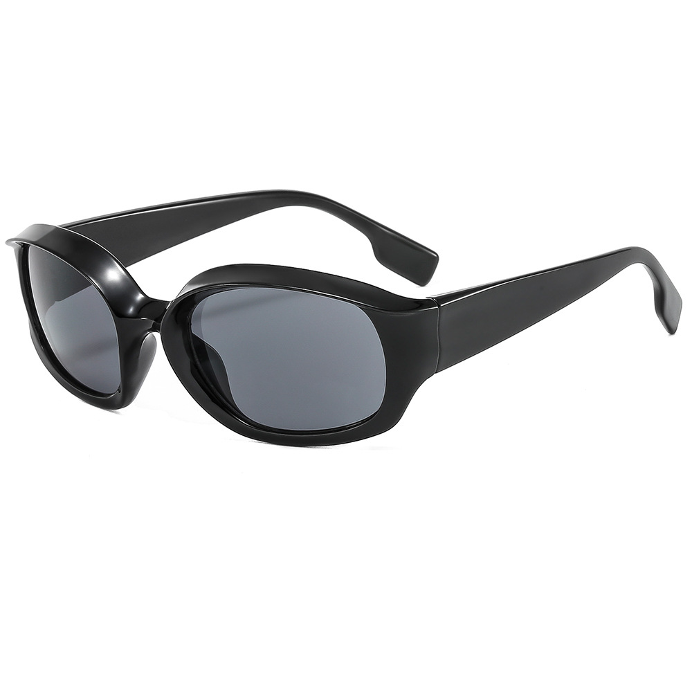 Wholesale Y2K Retro Oval Sunglasses with UV400 Protection For Women Men - Everful