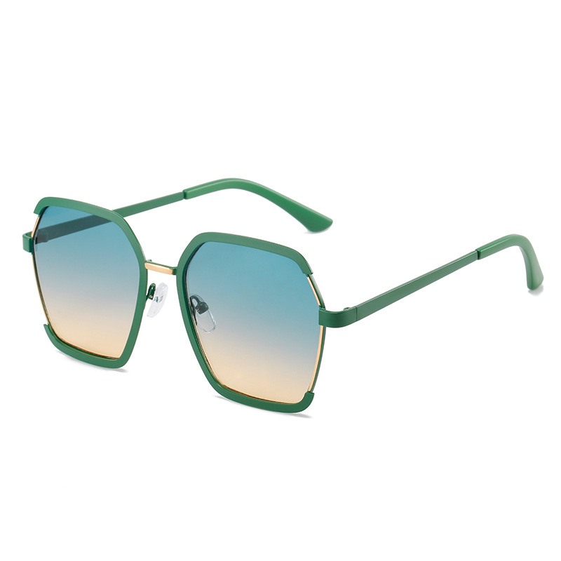 Wholesale Oversized Geometric Hexagon Sunglasses UV400 For Women - Everful