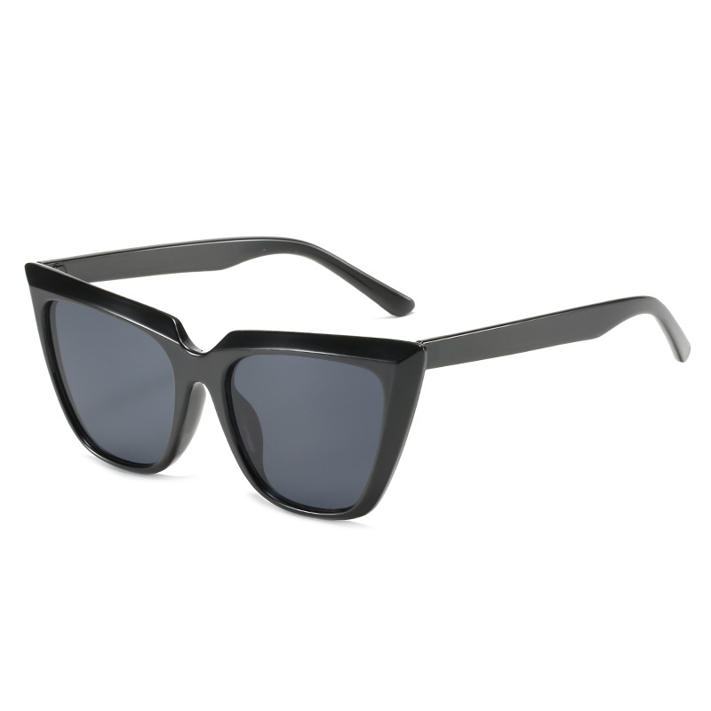 Vintage Cat Eye Sunglasses For Women PC Large Frame UV400 Protection Gradient Lens Fashionable Eyewear