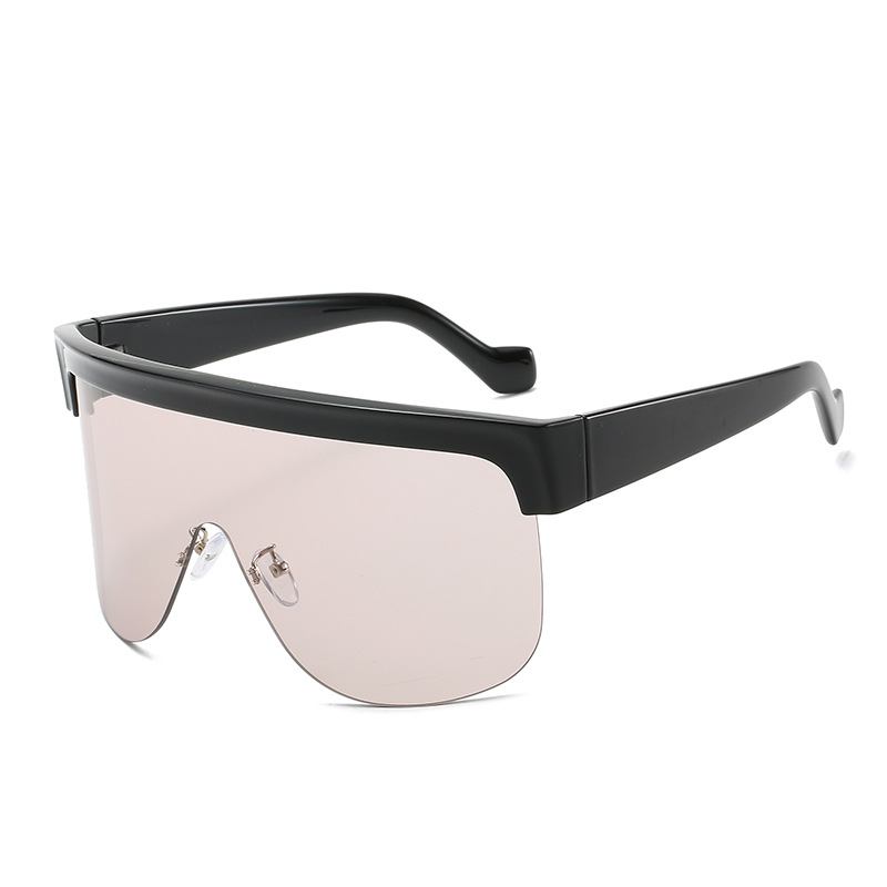 Wholesale Oversized Shield Sunglasses With PC Frame UV Protection - Everful