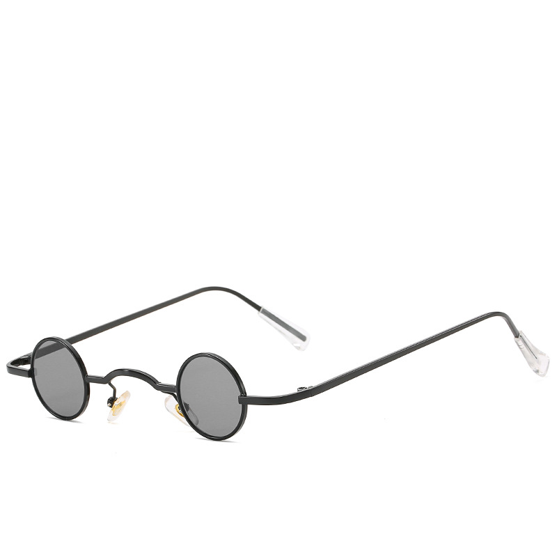 Wholesale Steampunk Small Round Sunglasses Metal Frame UV400 Protection - Everful