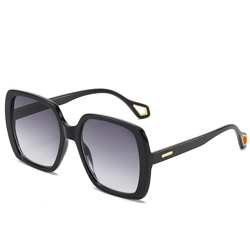 Wholesale Oversized Square Sunglasses For Women Gradient PC Lens - Everful