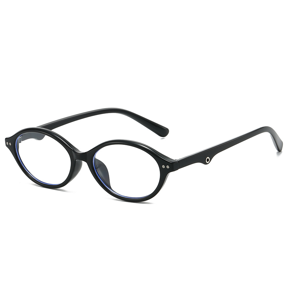 Wholesale Vintage Oval Anti Blue Light Glasses With PC TR Frame - Everful