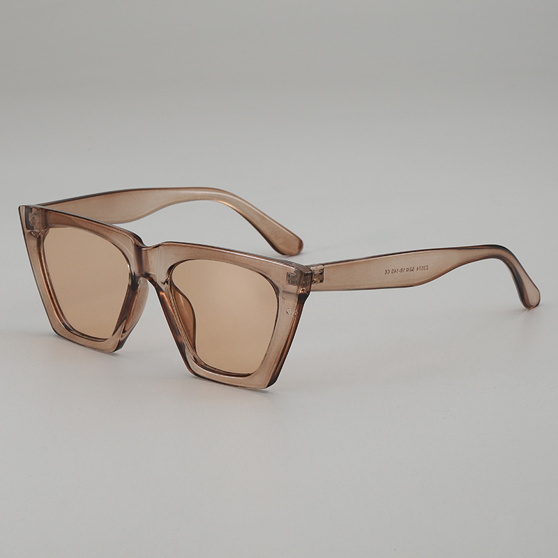 Wholesale Oversized Square Sunglasses UV400 PC Frame Vintage Eyewear - Everful