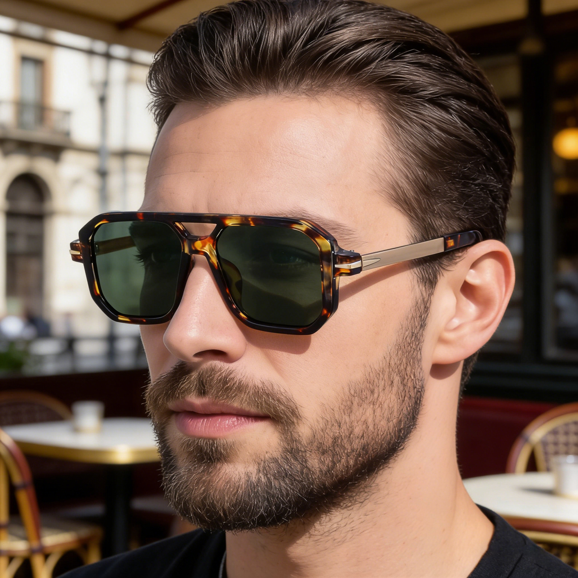 Wholesale Square Polarized Sunglasses with UV400 Protection For Men - Everful