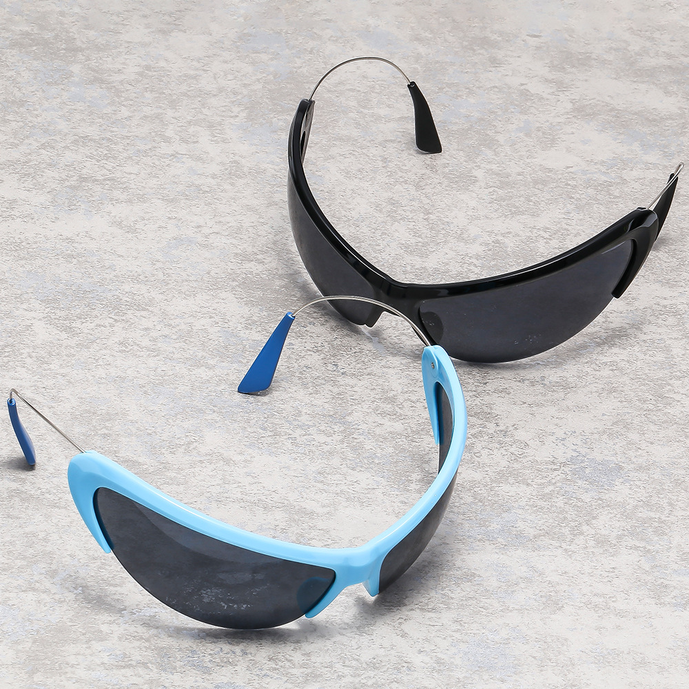 Wholesale Futuristic Wrap Around Sunglasses with UV400 Protection - Everful
