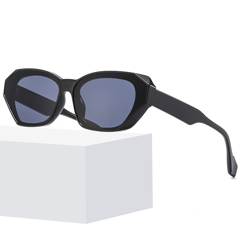 Wholesale Cat Eye Sunglasses Geometric Irregular PC Frame UV400 Protection - Everful