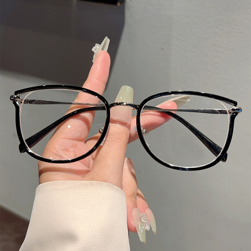 Wholesale Blue Light Blocking Glasses Retro Metal Frame Square Eyewear - Everful