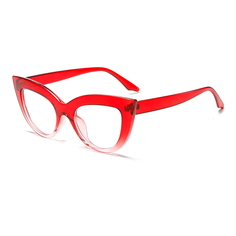 Wholesale Cat Eye Anti Blue Light Glasses Fashion Retro PC Frame - Everful