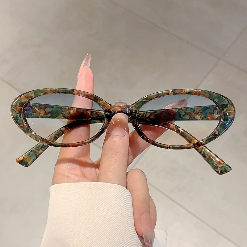Wholesale Retro Oval Sunglasses UV400 Protection Y2K Fashion Eyewear - Everful